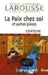 La paix chez soi