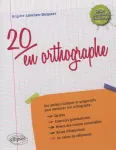 20 en orthographe